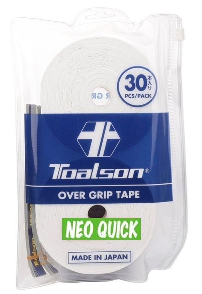 Теннисные намотки Toalson Neo Quick 30P - белый