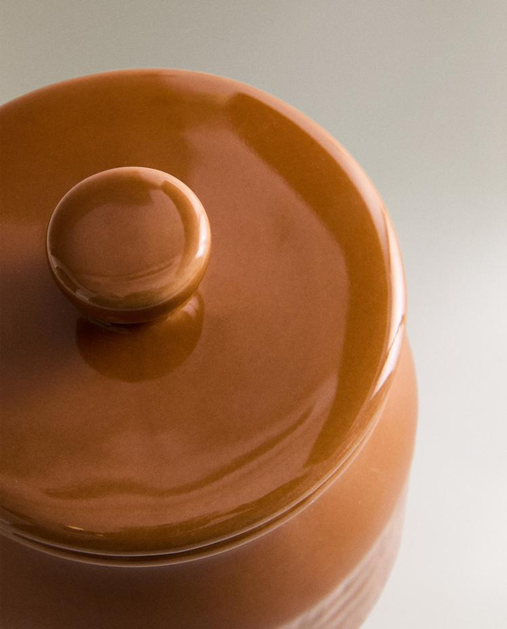 ZARA HOME САХАРНИЦА ИЗ КЕРАМИКИ, ЖЕЛТЫЙ