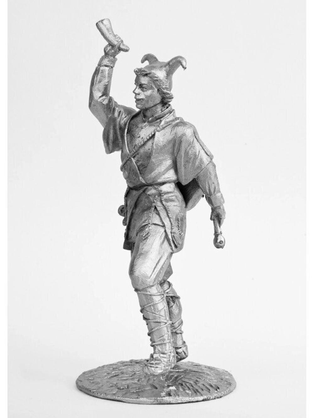 Оловянная фигурка Скоморох