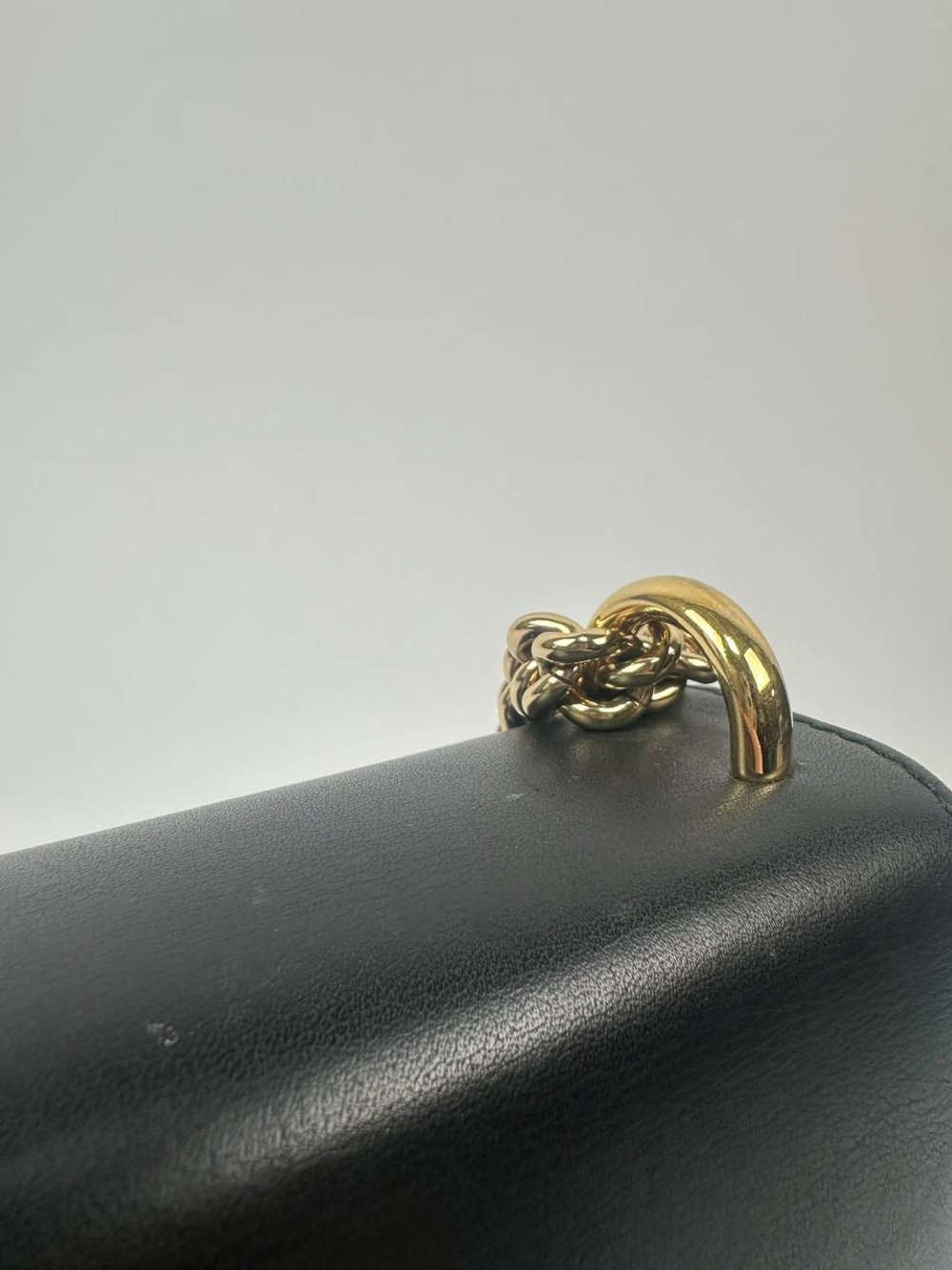 Сумка Gucci Black Leather Small Padlock