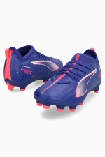 Бутсы Puma Ultra 5 Match FG/AG Junior - темно-синий