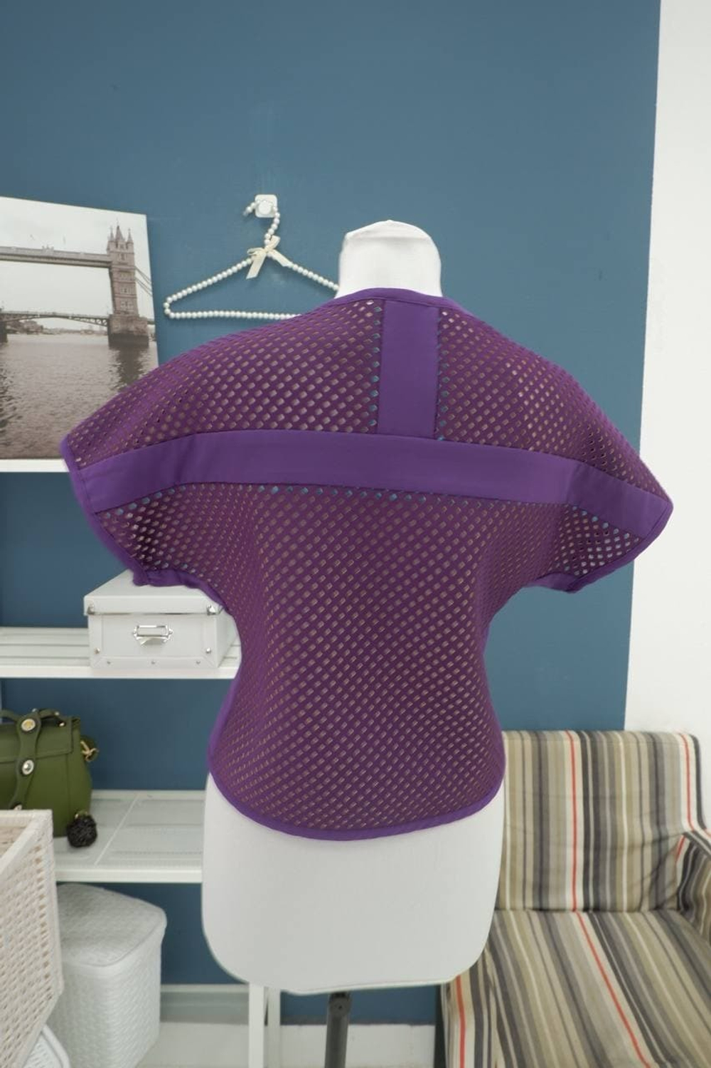 Накидка в сетку 46 размер