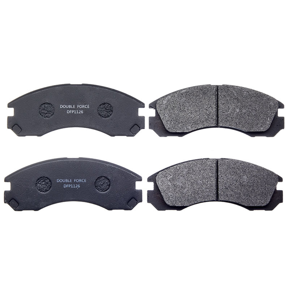 Колодки тормозные дисковые Double Force DFP1126