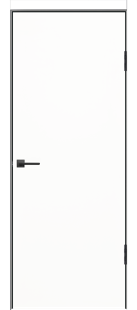 Двери межкомнатные L10 4 кромка Аллюминиевая