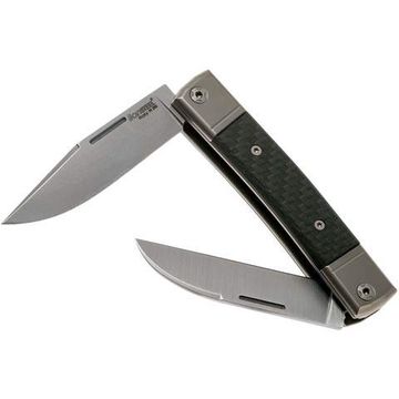 Складной нож Lion Steel "BestMan" L/BM13 CF c клинком из стали Böhler M390 Microclean®, рукоять карбон