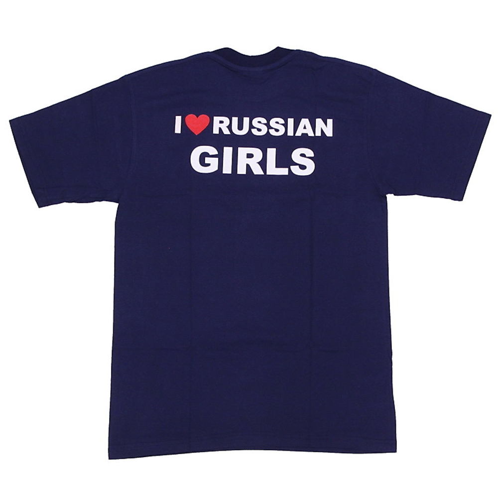 Футболка Я люблю русских девушек