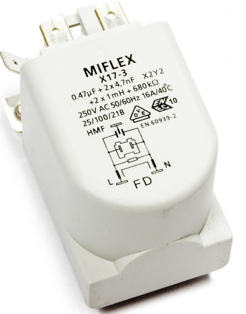 Сетевой фильтр (радиопомех) для СМА HANSA и др.