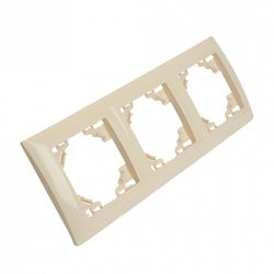 Рамка на 3 поста Stekker Эрна Элегант 49668