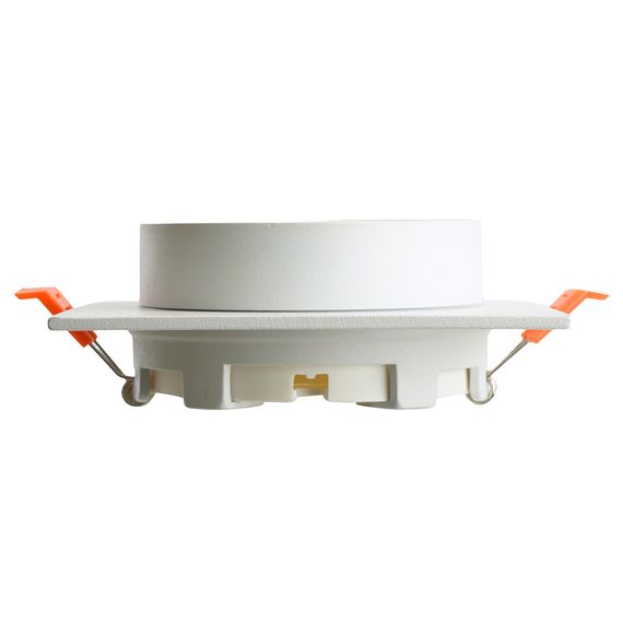 Светильник встраиваемый Feron DL505 потолочный GX53 белый квадрат IP44 51103