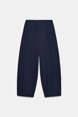 ZARA БРЮКИ BALLOON, МОРСКОЙ СИНИЙ