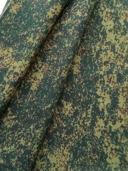 Ткань бязь плательная, рис. "Камуфляж пиксель", ширина 150 см, арт. 271