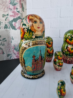 Матрешка "Санкт-Петербург" 7 мест