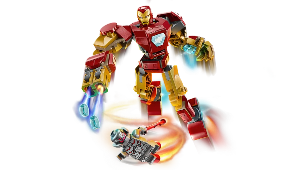Конструктор LEGO Marvel 76307 Железный человек против Альтрон