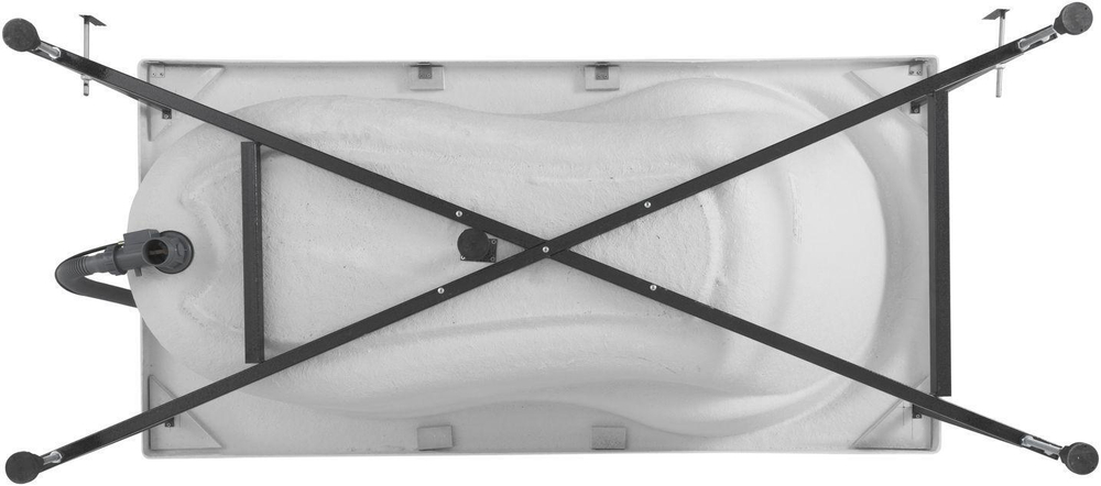 Акриловая ванна Aquanet Grenada 180x90 (с каркасом)