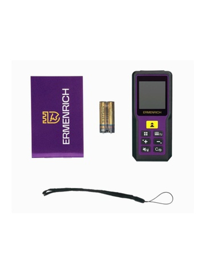 Рулетка лазерная Reel PRO GM60 фиолет. Ermenrich 84645