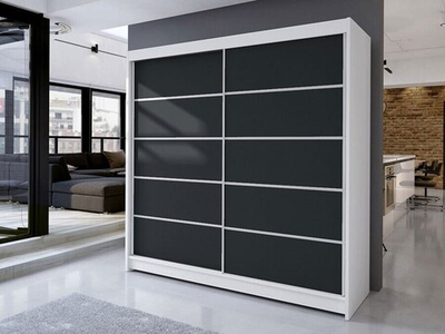 Шкаф-купе Рена 2 Венге Цаво 3354/ Белый 101  220*60*220