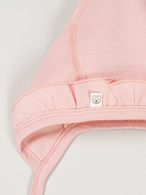 Чепчик с рюшей 