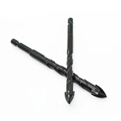 Сверло по керамике и стеклу четырехгранное диаметр 6 мм