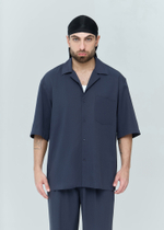 Рубашка с коротким рукавом | grey-violet