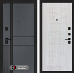 Входная дверь Лабиринт EVOLAB - 06 Сандал белый