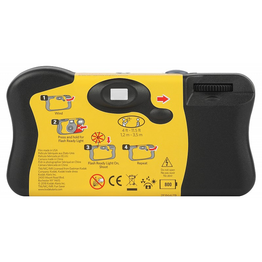 Фотоаппарат Kodak FunSaver Single Use Camera 800/27