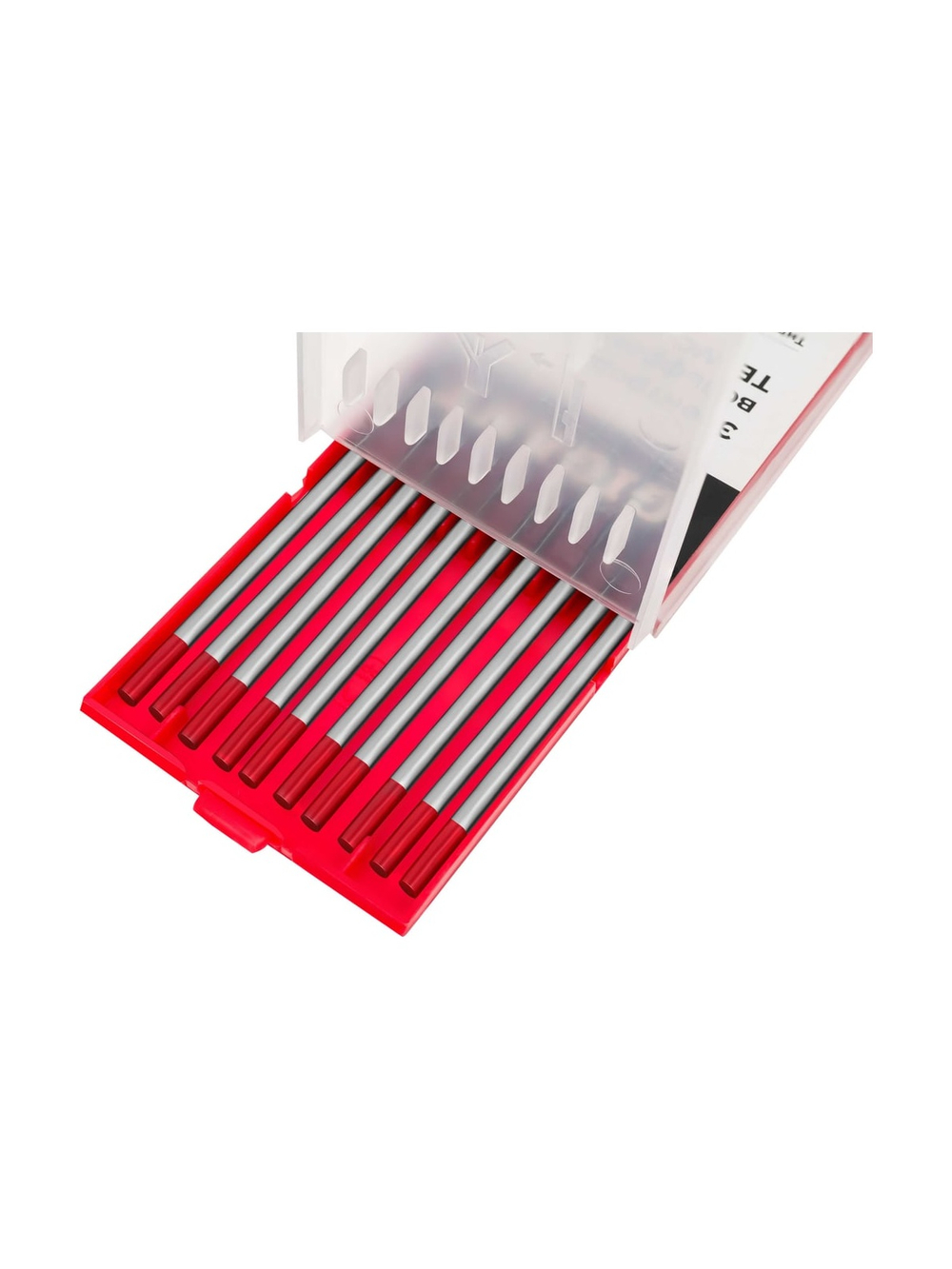 Электроды вольфрамовые (WT-20-175; 3 мм; красный; DC; 10 шт) Gigant TE-WT-X-3,0