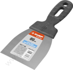 ЗУБР 80 мм, пластиковая ручка, нержавеющий, Шпатель, МАСТЕР (10077-08)