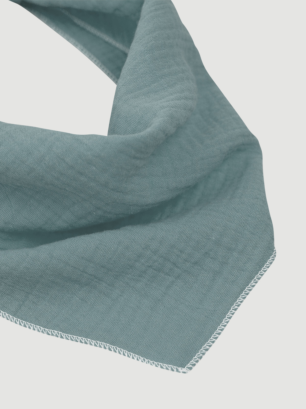 Платочек Mjölk Gray Blue из муслинового хлопка