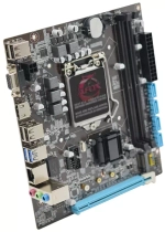 Материнская плата с процессором AFOX IH110-D4-MA2, Socket1151, i5-6400, mATX, Retail, Socket1151, Intel UHD Graphics 530, 2xDDR4, PCIe3.0, 1xM.2, 100LAN, 6xUSB2, 4xUSB3, CPU TDP 95Вт, VGA, HDMI, кулер CPU (IH110-D4-MA2-I5-6400)