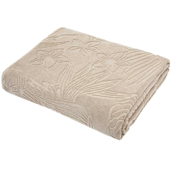 Покрывало 200x220 Arya home Botanical Garden темно-бежевое