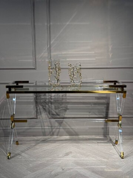 Консоль Ist Casa Джорджия, 120х40х76 см, прозрачный