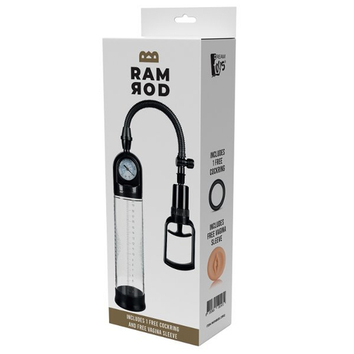 Вакуумная помпа Dream Toys Deluxe Penis Pump с манометром