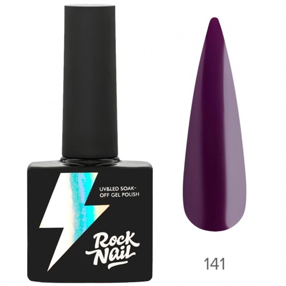 Гель-лак RockNail Basic 141 Mr. Eggplant