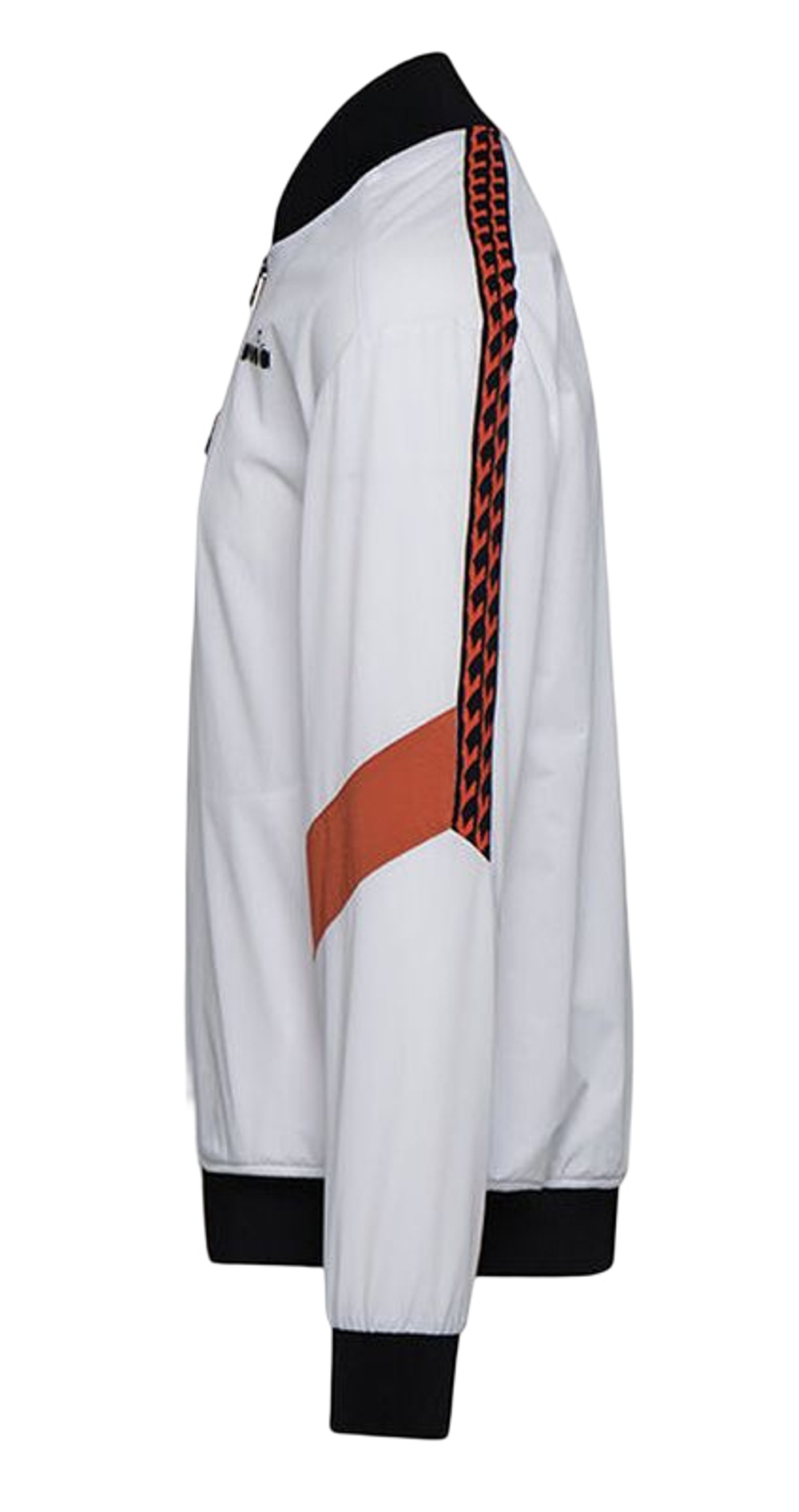 Мужская теннисная кофта Diadora FZ Jacket Challenge - optical white