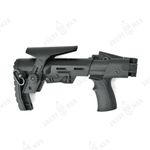 Комплект: Телескопический складной приклад на охотничью Сайгу, Alpha, K.Arma