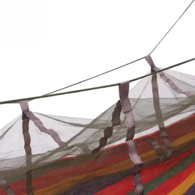 Гамак 200*150см «Шатер» двухместный, х\б, с антимоскитной сеткой, в сумке