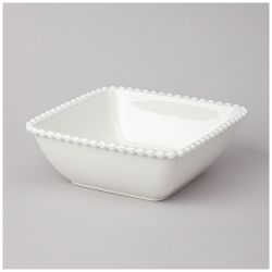 САЛАТНИК КВАДРАТНЫЙ LEFARD "PEARL" 20*7,5 СМ 1200 МЛ (КОР=12ШТ.)