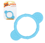 Прорезыватель "Круг" голубой (КНОПА)