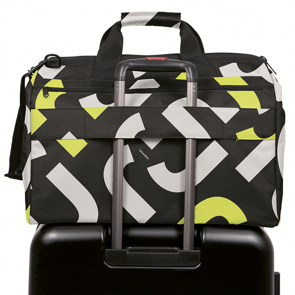 Сумка allrounder l pocket signature bold yellow