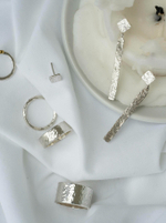 серьги мозаика длинные