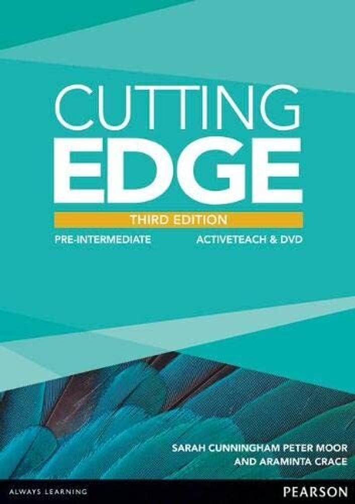 Cutting Edge Intermediate 3rd Edition. Cutting Edge 3rd pre-Intermediate Workbook. Cutting Edge Starter 3rd Edition. Crace Araminta "Cutting Edge: Intermediate student's book.