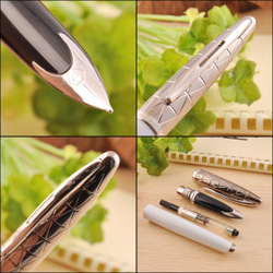 Ручка-роллер Waterman Carene, цвет: Contemporary white ST, стержень: Fblck