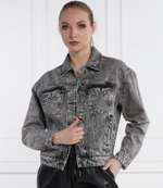 Джинсовая куртка clarette GUESS - графитовый (W4RN62 D56B3)