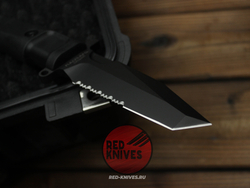 Нож Extrema Ratio Fulcrum C Black P/S А+++ V.2026 - черная рукоять, черный клинок