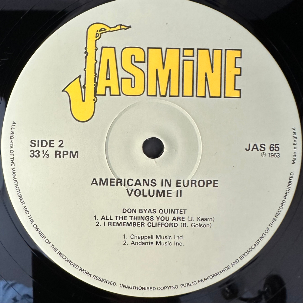 Сборник Americans In Europe Vol. 2 (Англия)
