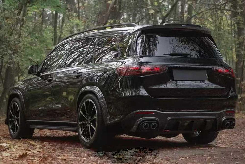 Спойлер для Mercedes-Benz GLS X167 W167 2021+ Мерседес ГЛС Аэродинамический обвес