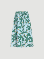 Юбка удлинённая Mjölk Кактусы, уценка