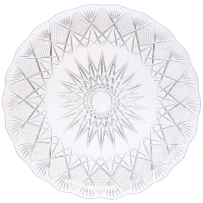 Поднос пластиковый «Ледяная фантазия» 33*2см