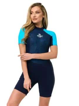 Короткий женский гидрокостюм Sargan Sport 1071/BL 2 мм синий