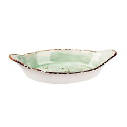 Блюдо овальное 22*11,5*3,2 см 150 мл с ручками   P.L. Proff Cuisine [6]